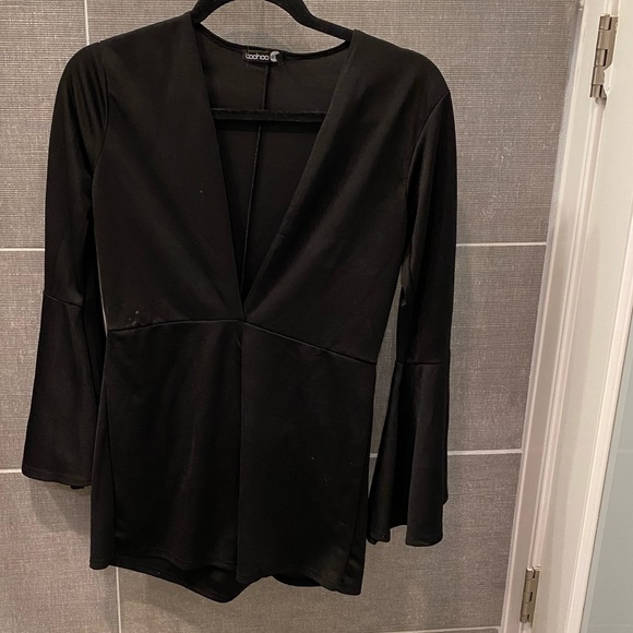 Boohoo black romper - Picture 2 of 4